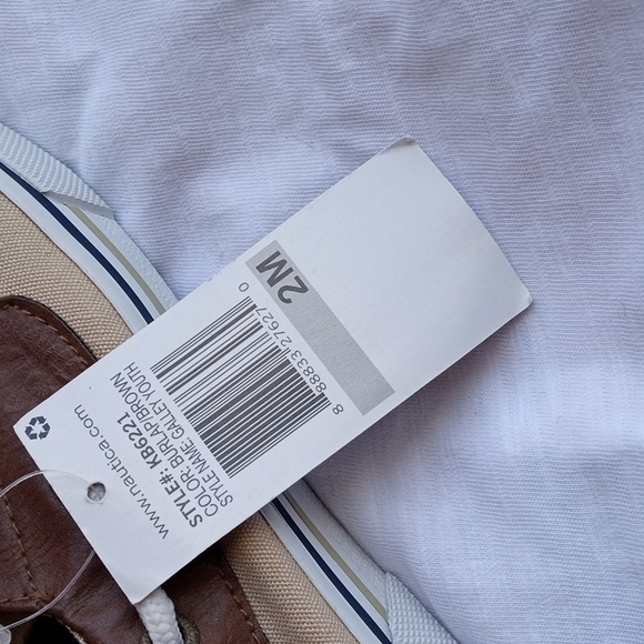 Nautica Boys Boat Shoes Galley Youth 2 ⛵ - Picture 5 of 12